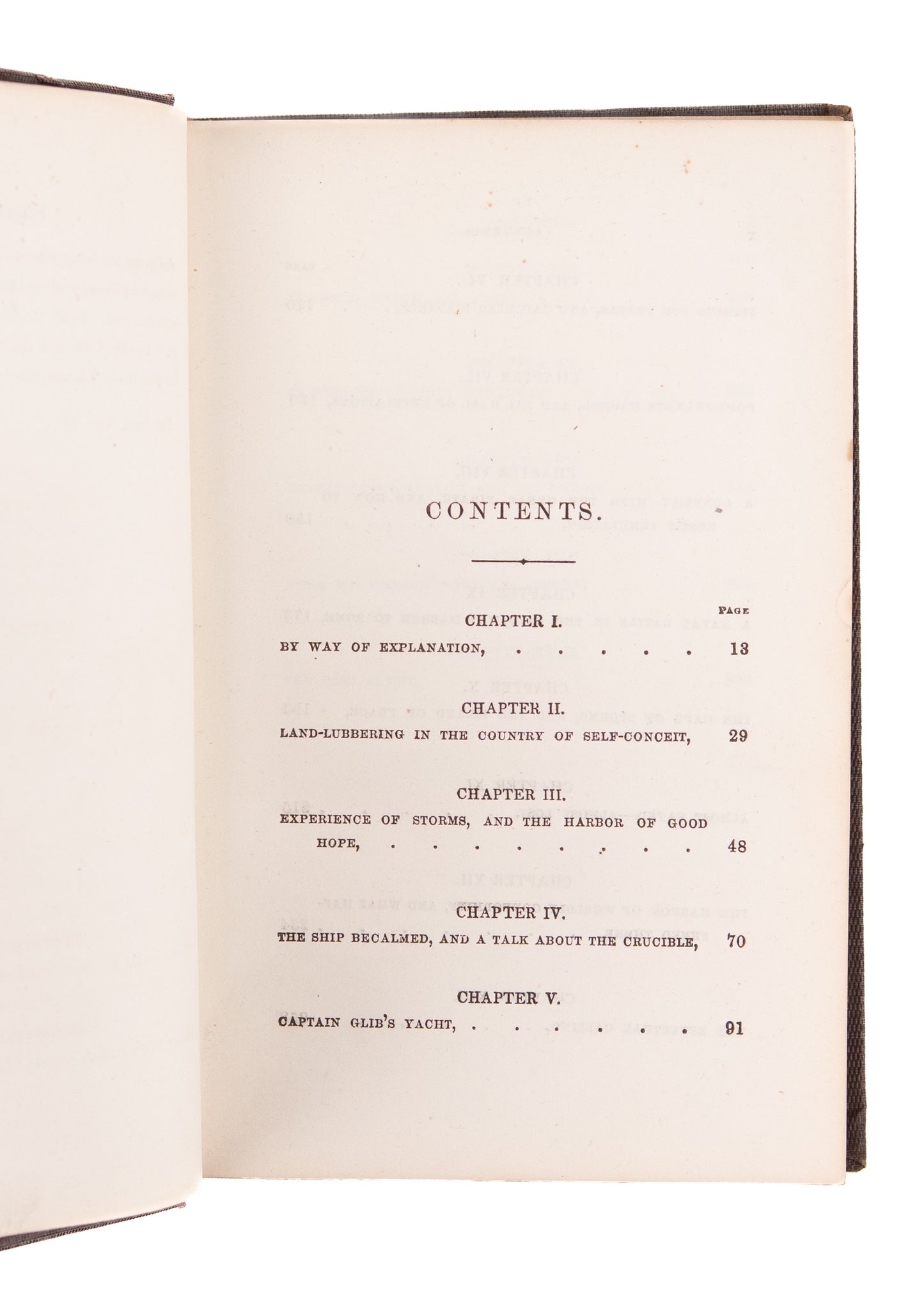 1852 PILGRIM'S PROGRESS AT SEA. Rare American Variant of Bunyan for Seamen. Whaling - Moby Dick Interest.