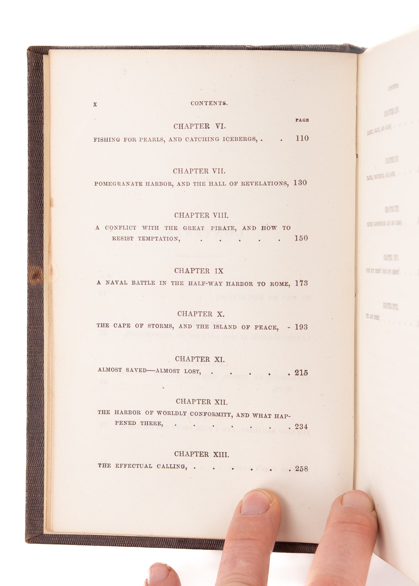 1852 PILGRIM'S PROGRESS AT SEA. Rare American Variant of Bunyan for Seamen. Whaling - Moby Dick Interest.