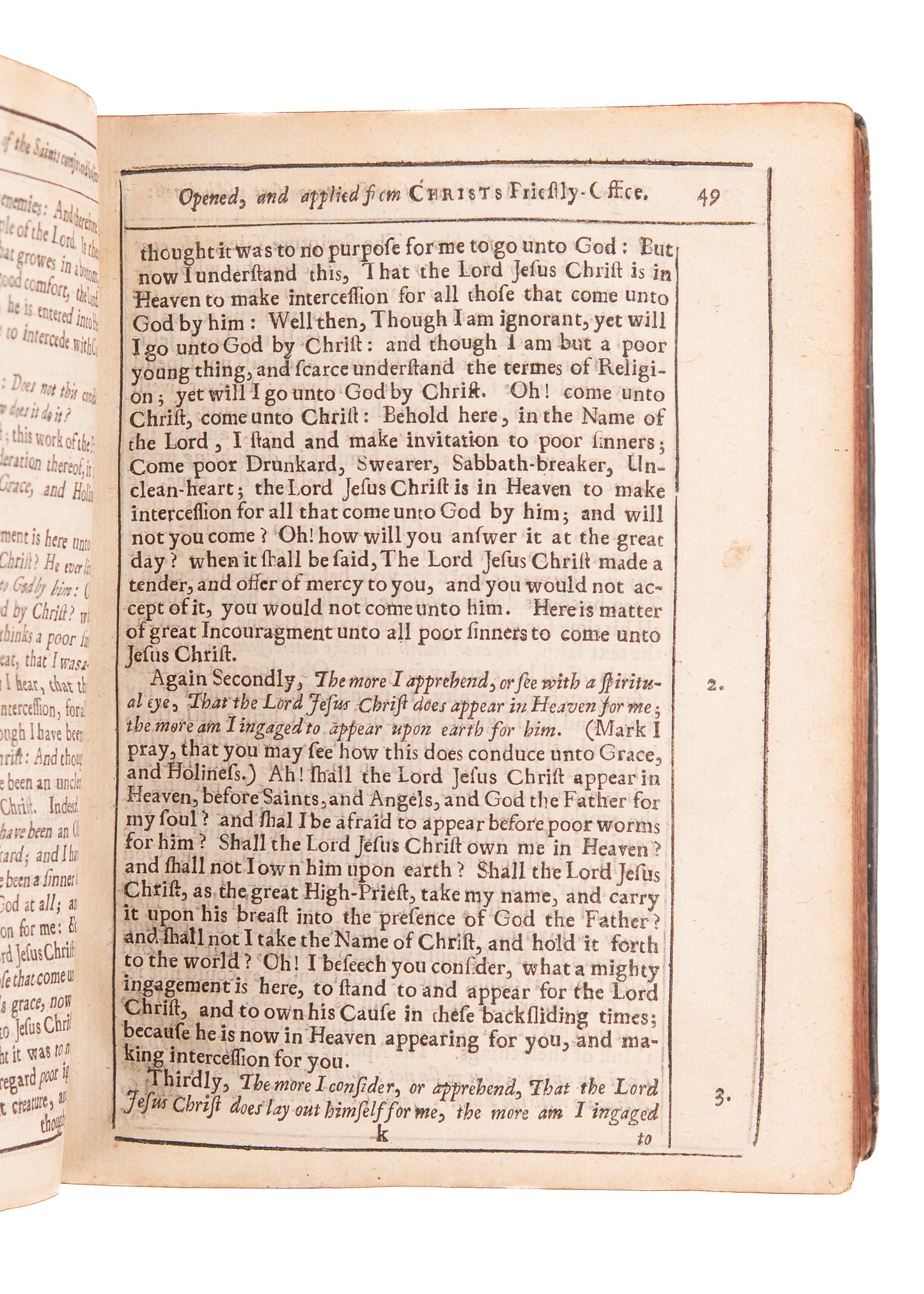 1649 WILLIAM BRIDGE. Works of a Choice Puritan - Ten Works Bound in One in Period Leather Binding