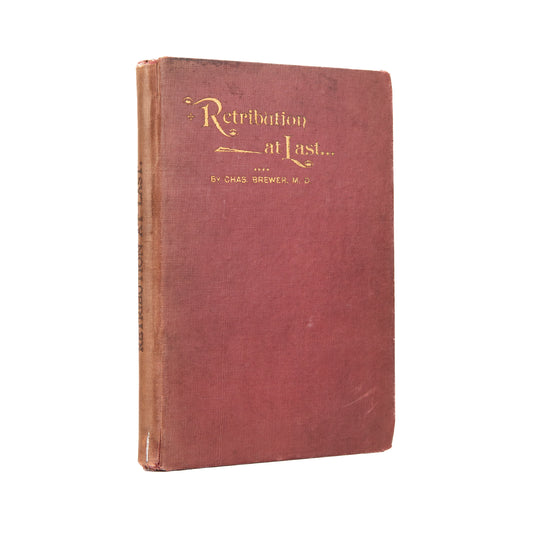 1899 ANTI-MORMON. Mormon Savage Attack on Western Emigrants in the Rockies. Rare.