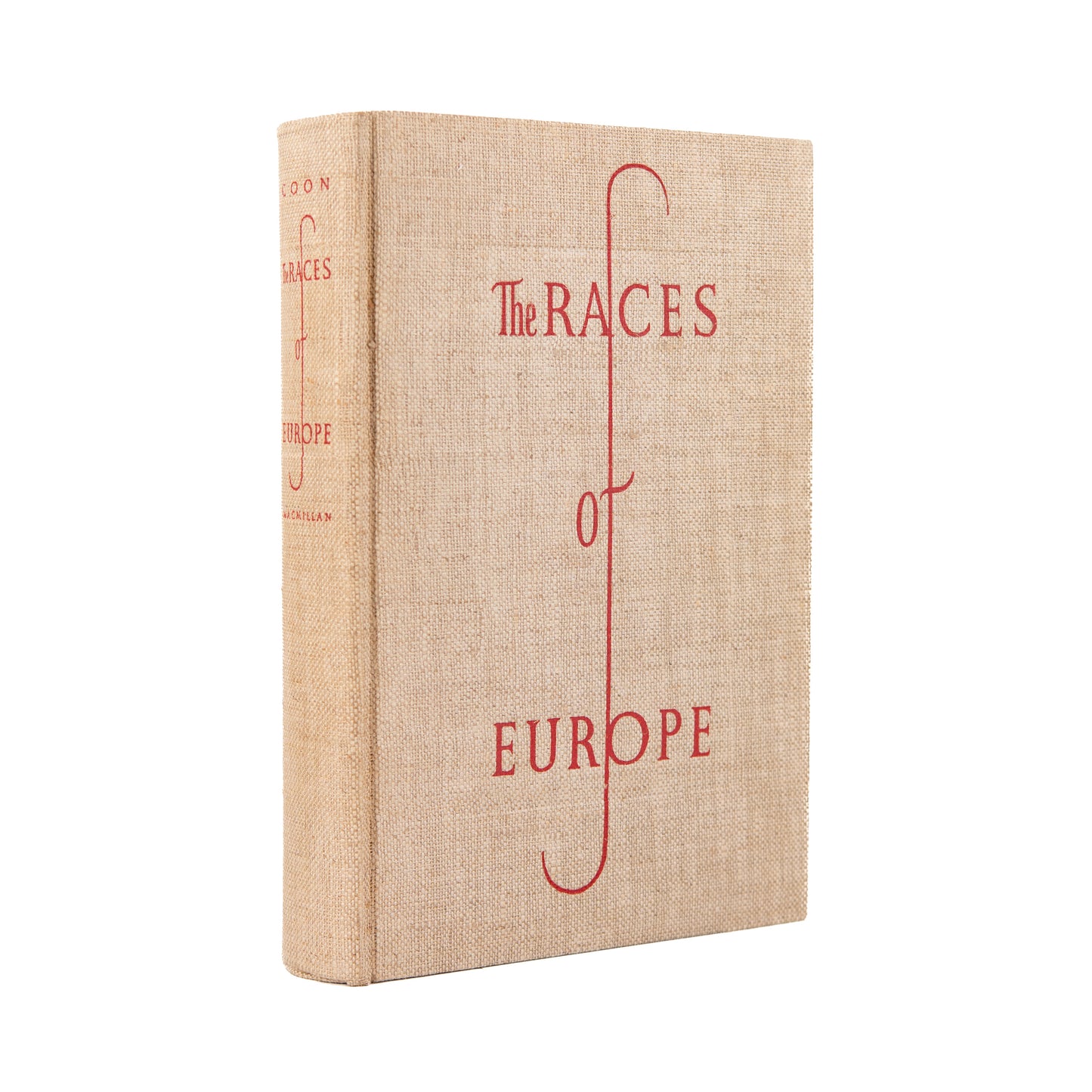 1939 EUGENICS & SEGREGATION. Seminal First Edition of Influential Segregationist Text - Used in Brown Vs. Board of Ed.
