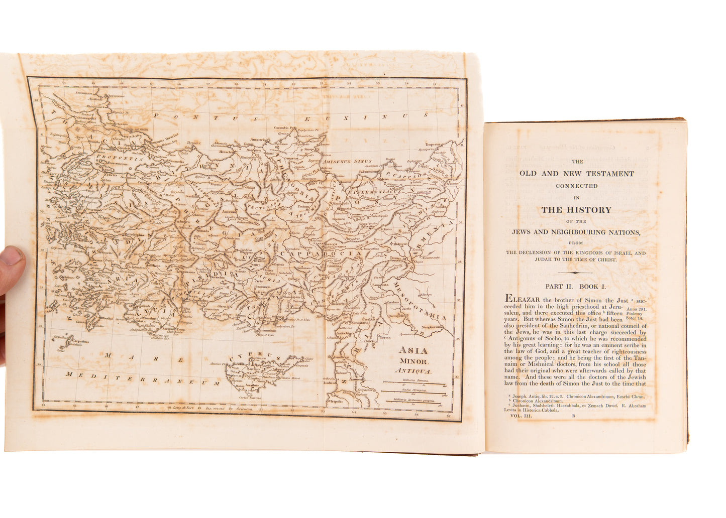 1820 HUMPHREY PRIDEAUX. The Old and New Testament Working Together Toward Christ.