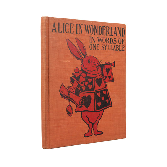 1908 LEWIS CARROLL. Rare Monosyllabic Alice's Adventures in Wonderland. Fine Example.