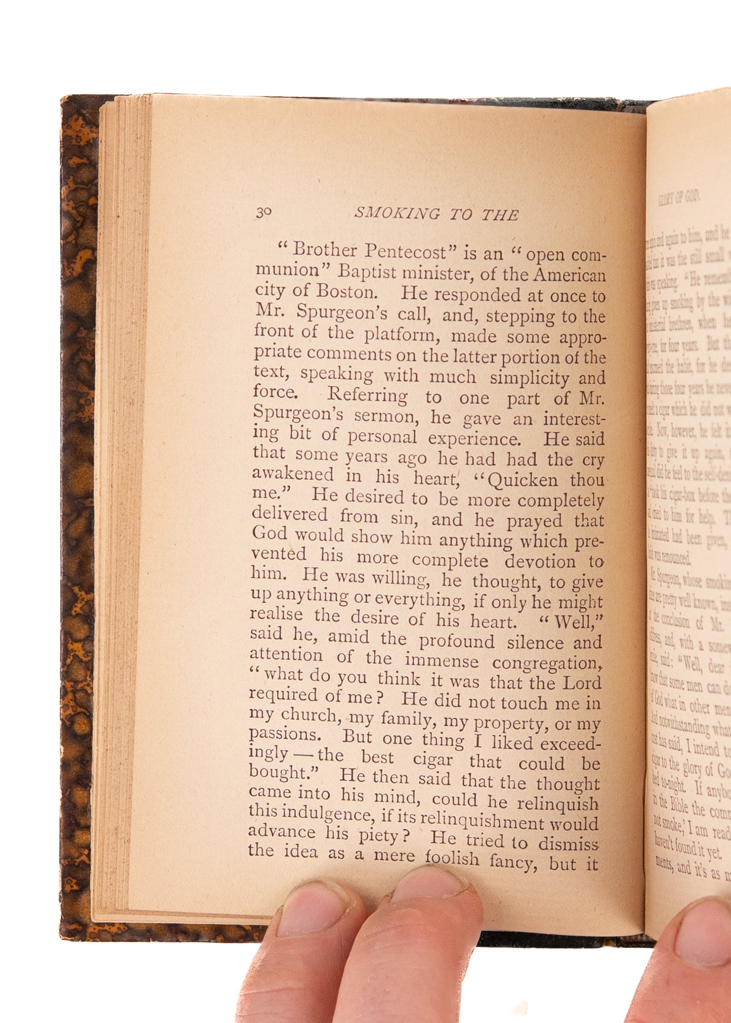 1884 C. H. SPURGEON &c. Tobacco Talk and Smokers Gossip - Containing Spurgeon's Legendary Cigar Controversy.