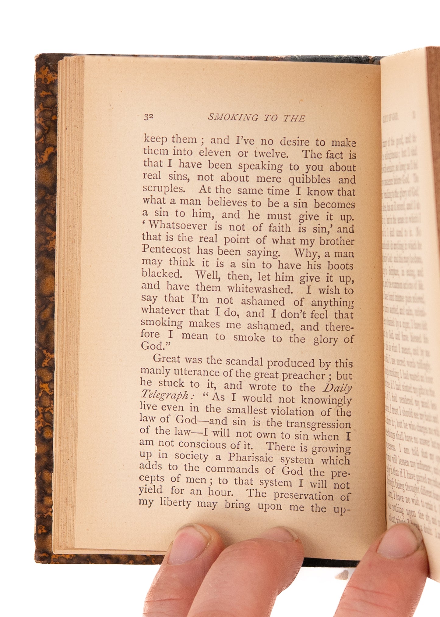 1884 C. H. SPURGEON &c. Tobacco Talk and Smokers Gossip - Containing Spurgeon's Legendary Cigar Controversy.