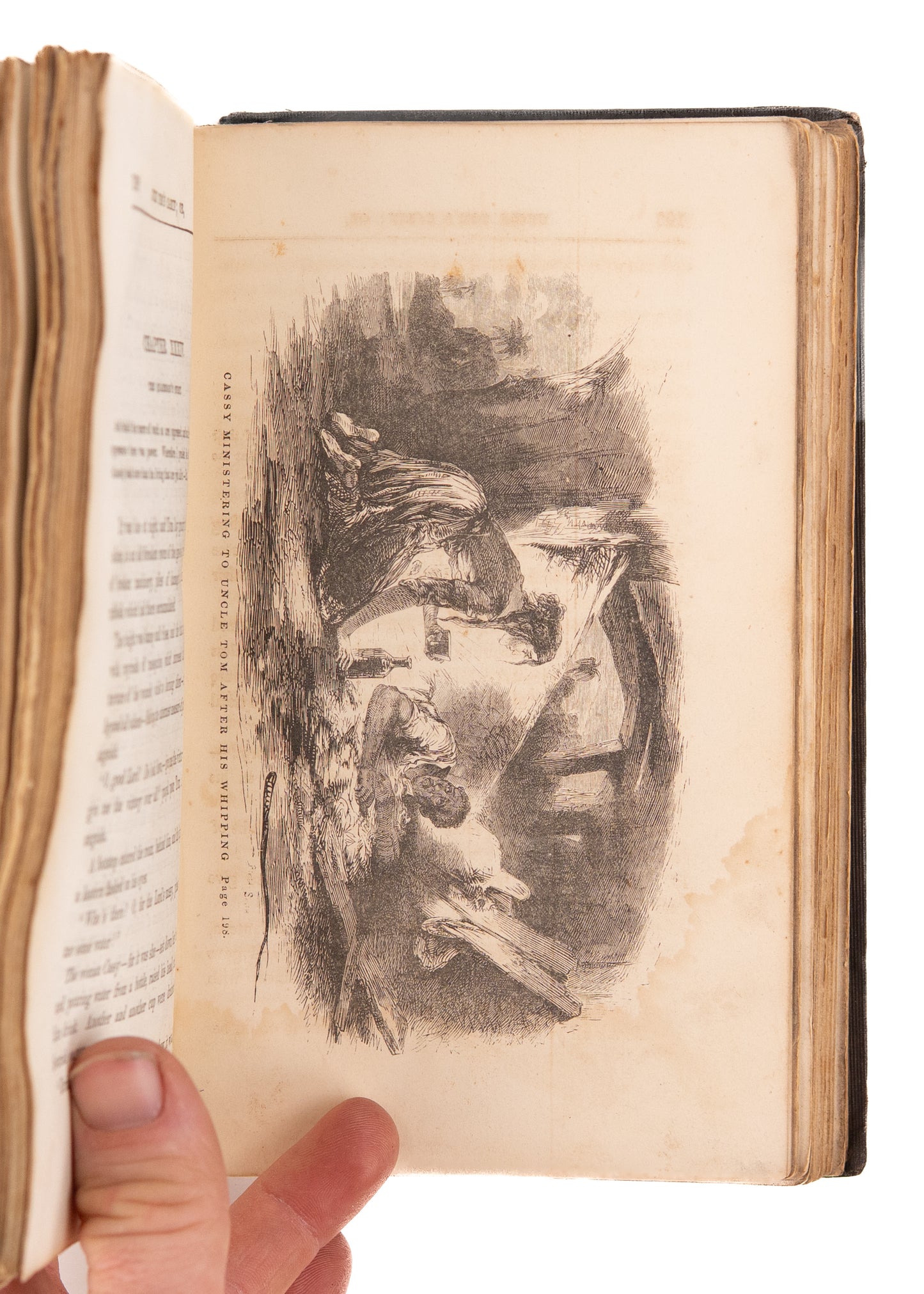 1852 HARRIET BEECHER STOWE. Uncle Tom's Cabin - First Edition, Second Printing of Book that Started the Civil War