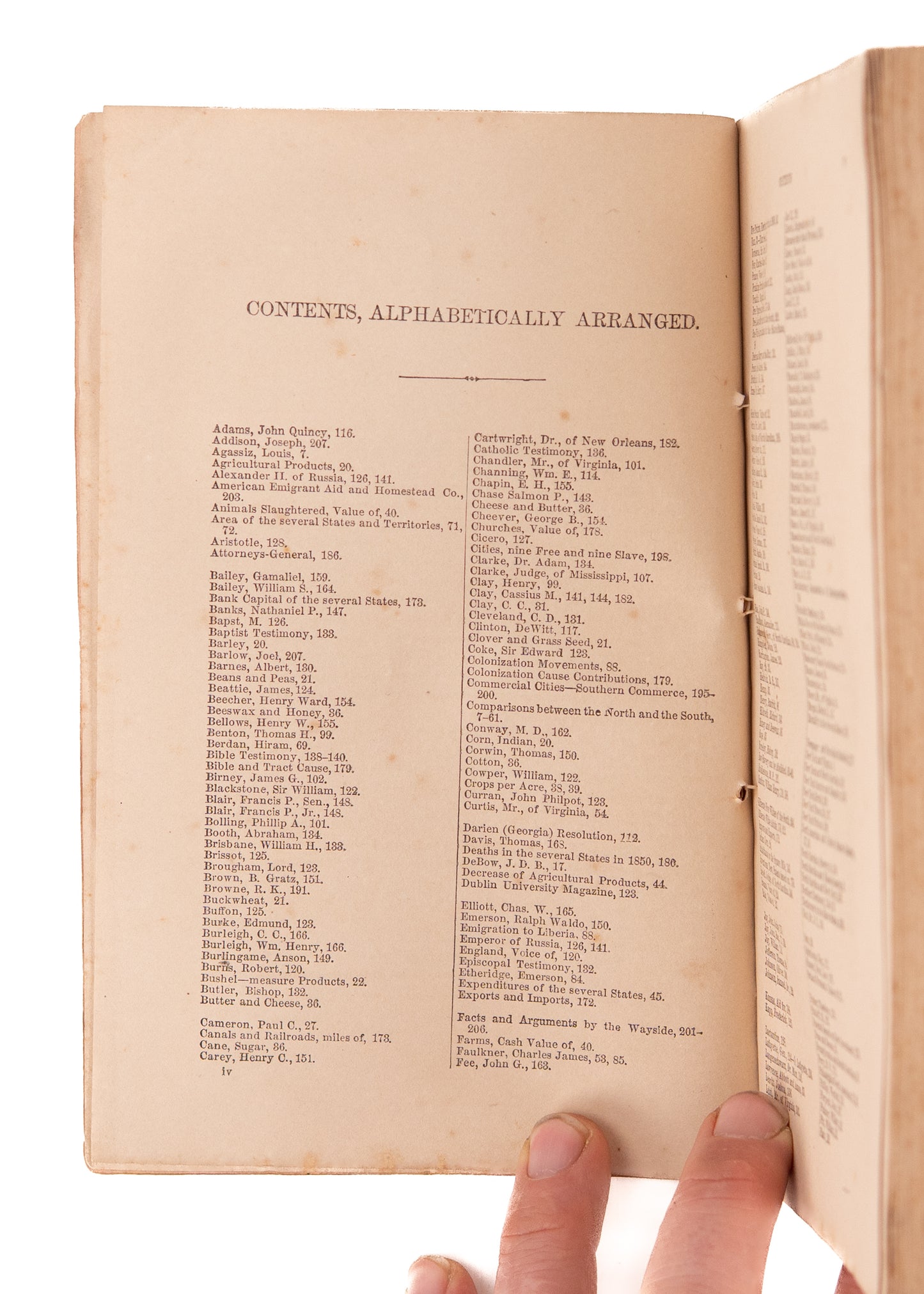1860 CONFEDERATE ANTI-SLAVERY TEXT. The Impending Crisis of the South. Rare in Fine Wraps.