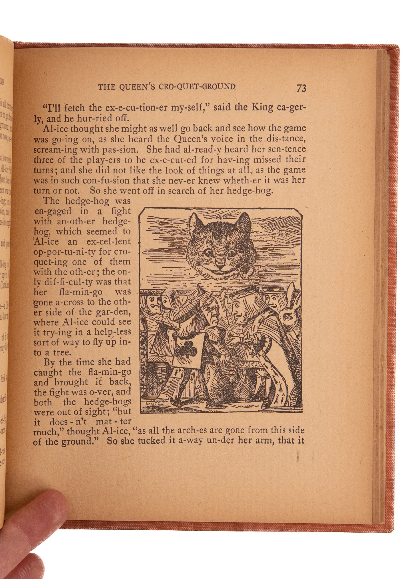 1908 LEWIS CARROLL. Rare Monosyllabic Alice's Adventures in Wonderland. Fine Example.