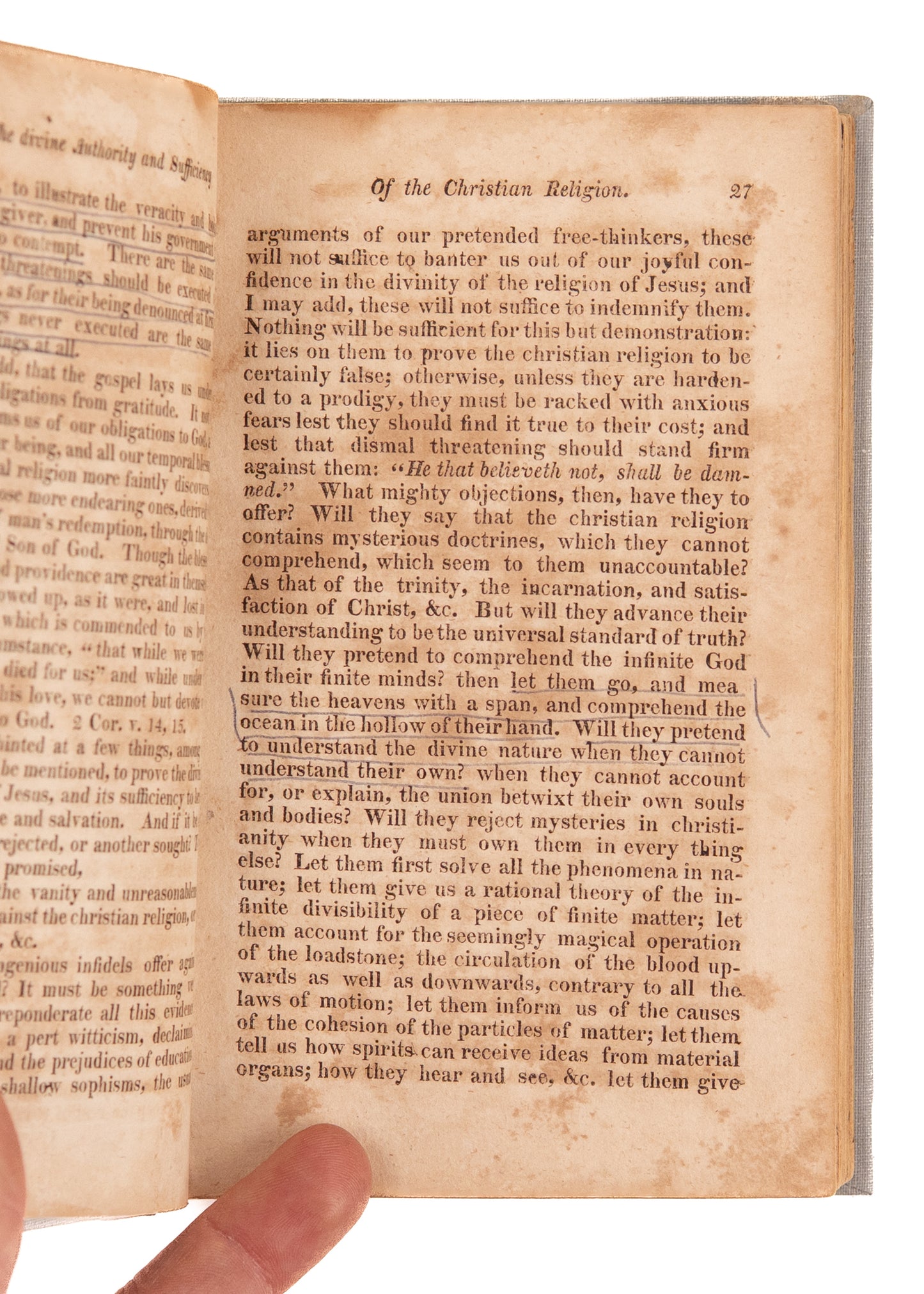 1816 SAMUEL DAVIES. Sermons Complete in Five Volumes. Edwards' Successor & Apostle to Virginia.