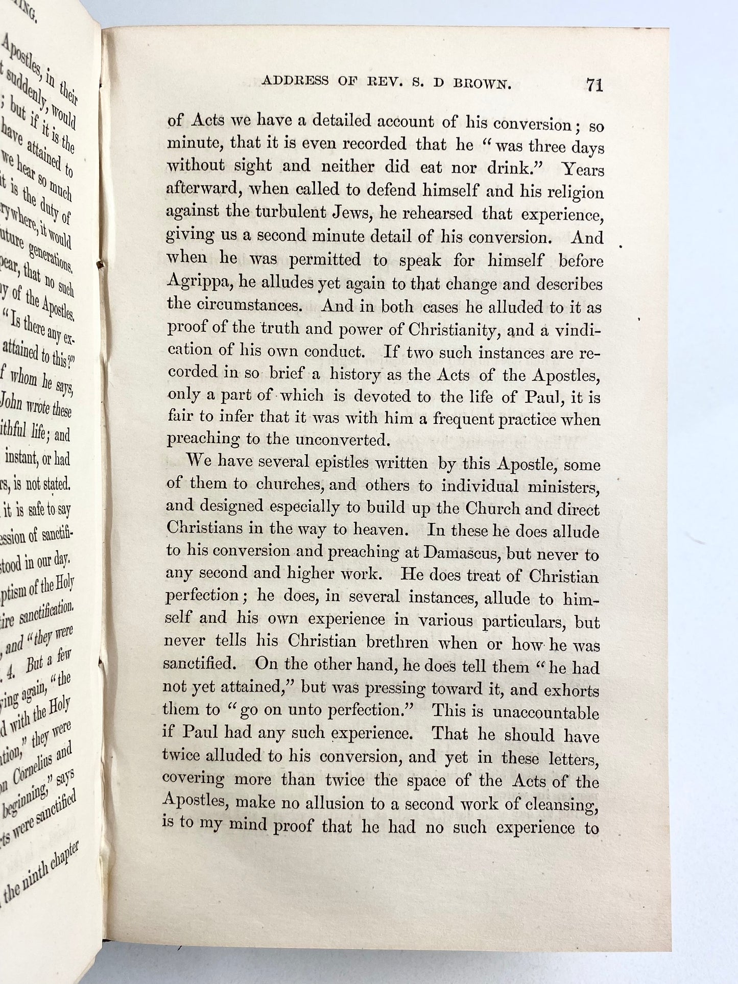 1868 CAMP-MEETINGS. Sermons on Perfect Love from the Newark Conference Camp-Meeting. Rare!