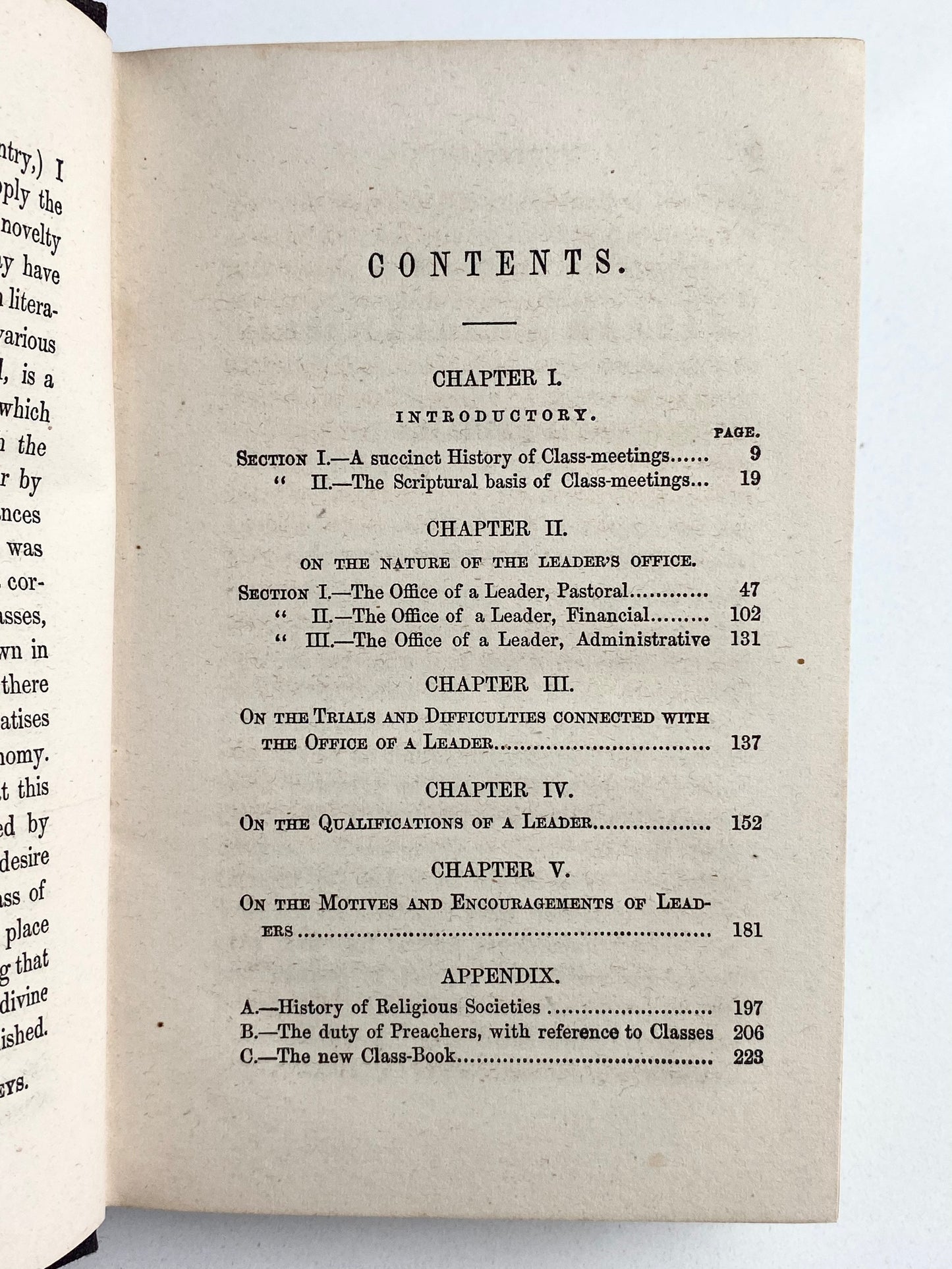 1851 METHODIST CLASS MEETINGS. The Class Meeting Leader's Manual & History of Class Meetings.