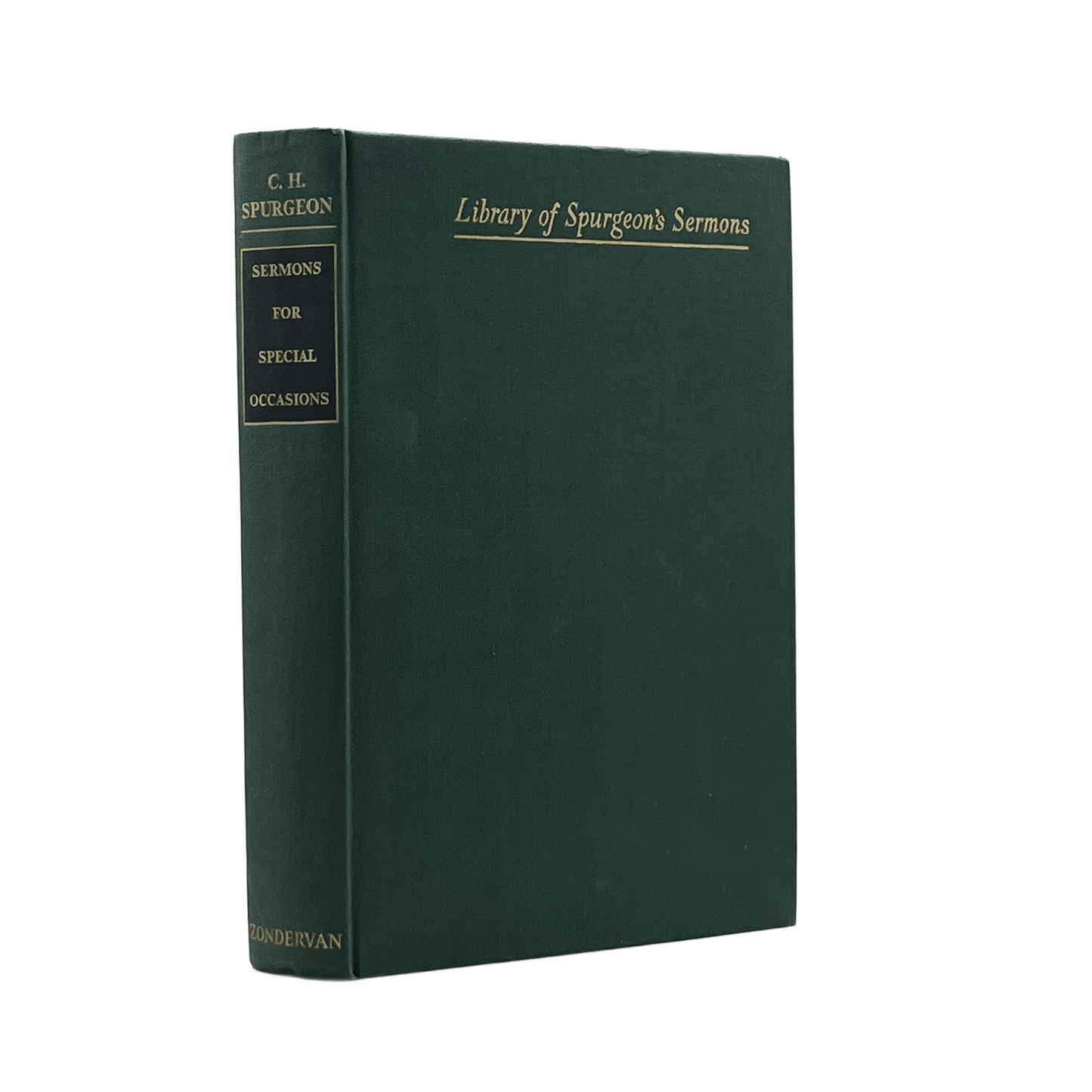 1958 C. H. SPURGEON. Sermons for Special Occasions