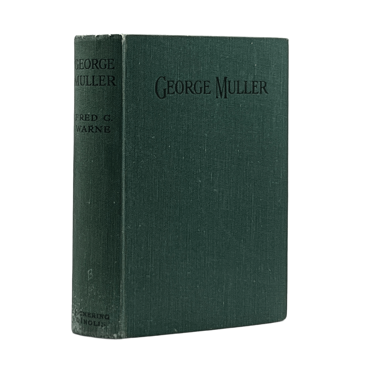 c.1920 FREDERICK G. WARNE. George Muller The Man of Faith and the Work Establish