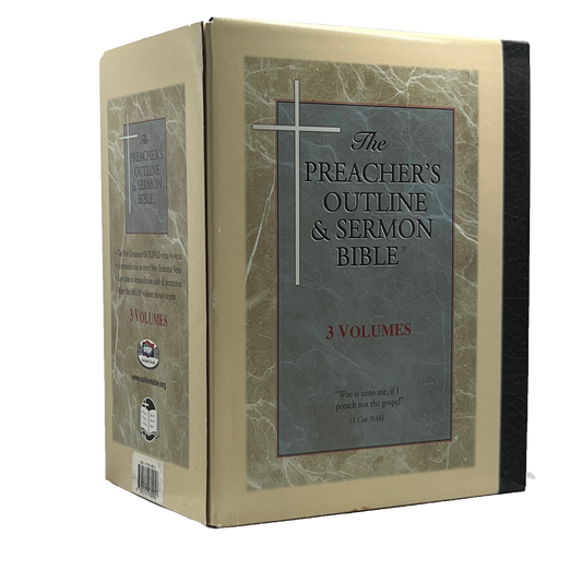 1998 KJV. The Preacher's Outline & Sermon Bible 3 Volumes