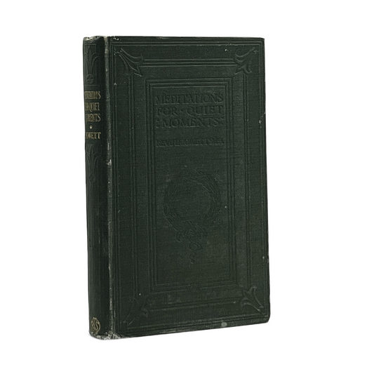 c.1920 J. H. JOWETT. Meditations for Quiet Moments