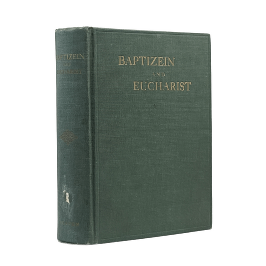 1897 ERNST GERFEN. Baptisein The Voice of the Scriptures and Church History Conc