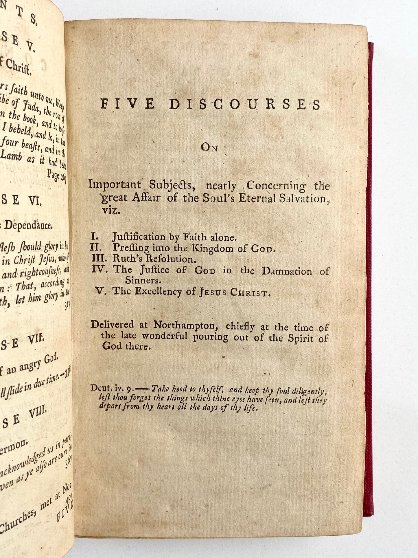 1785 JONATHAN EDWARDS. Important Scottish Edition of His Sermons + Account of His Dimissal!