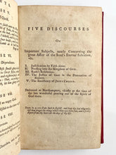 Load image into Gallery viewer, 1785 JONATHAN EDWARDS. Important Scottish Edition of His Sermons + Account of His Dimissal!