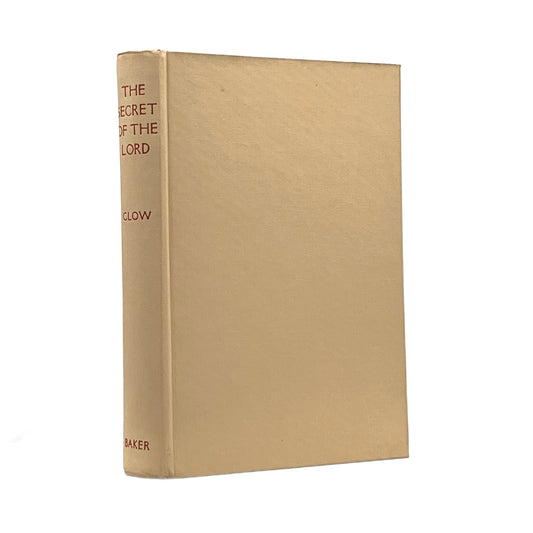1955 W.M. CLOW. The Secret Life of the Lord