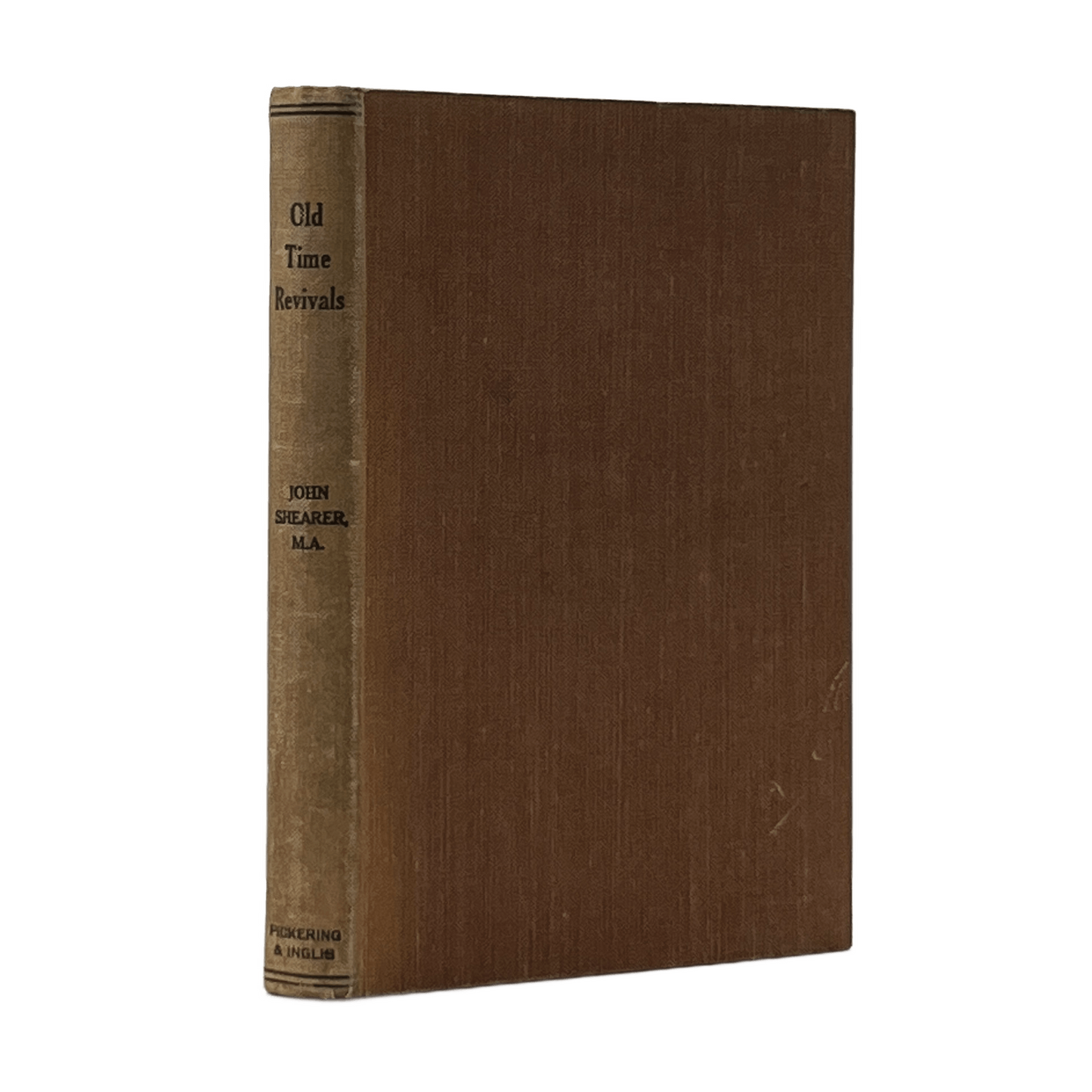 c.1930 JOHN SHEARER. Old Times Revivals How the Fire of God Spread in Days now P