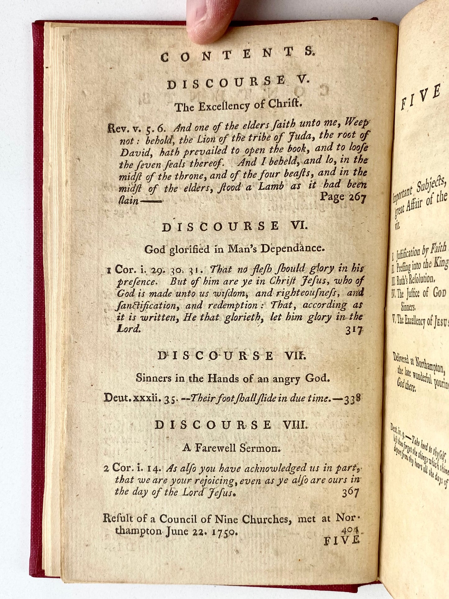 1785 JONATHAN EDWARDS. Important Scottish Edition of His Sermons + Account of His Dimissal!