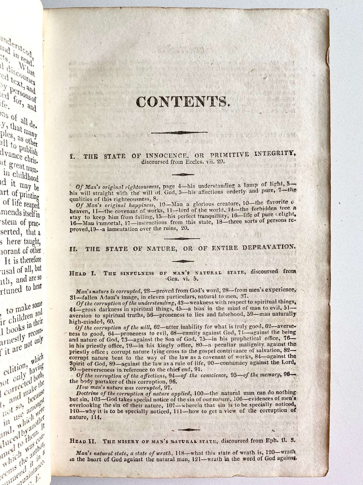 1812 THOMAS BOSTON. Human Nature in its Four-Fold State - Entire Depravity, etc.