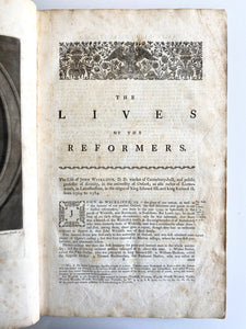 1759 REFORMERS. 21 Folio Size Engravings of John Calvin, John Wyclif, Martin Luther, &c.