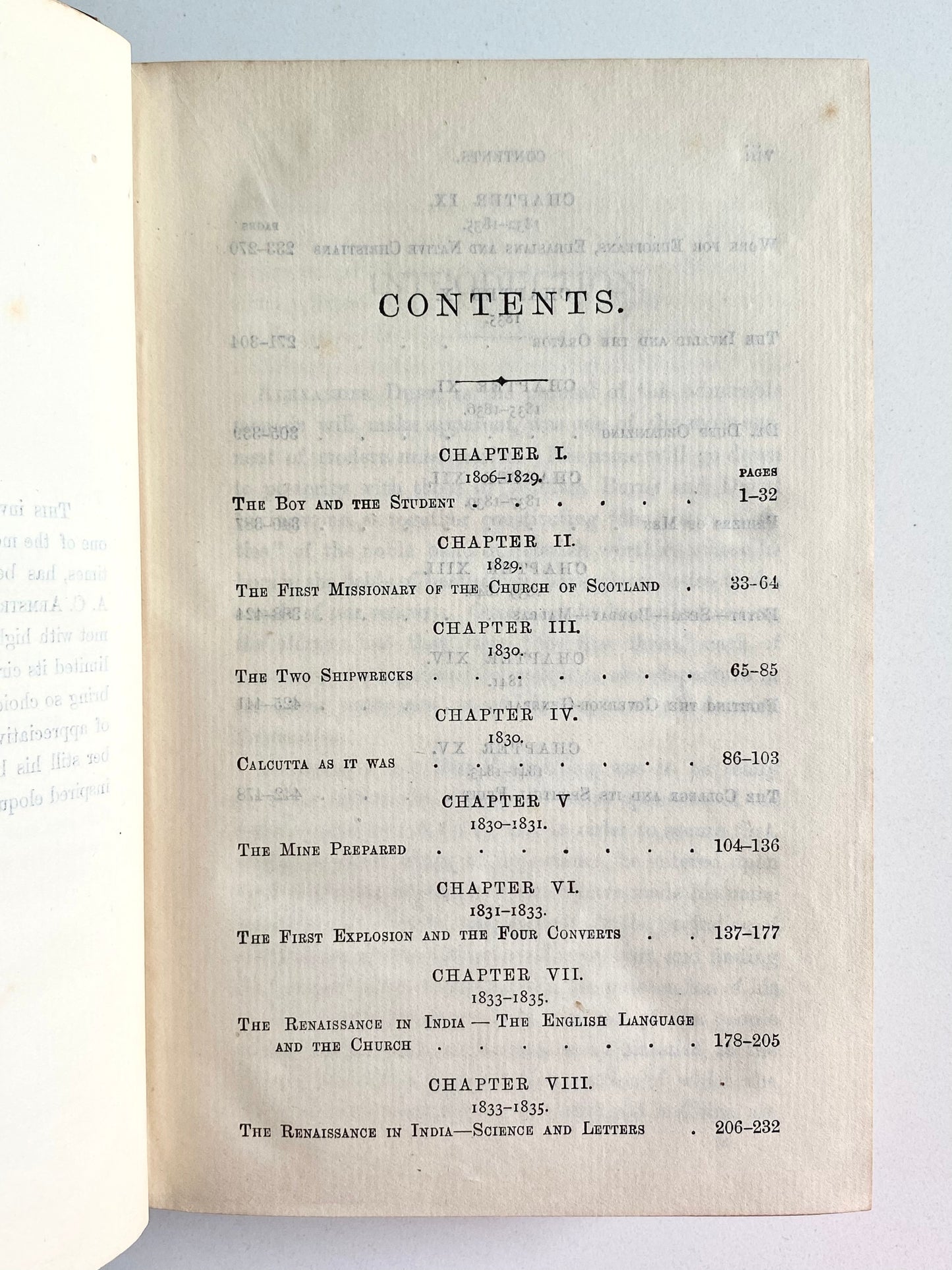 1879 ALEXANDER DUFF. Life of Famed Scottish Missionary to India. 2 vols in 1.