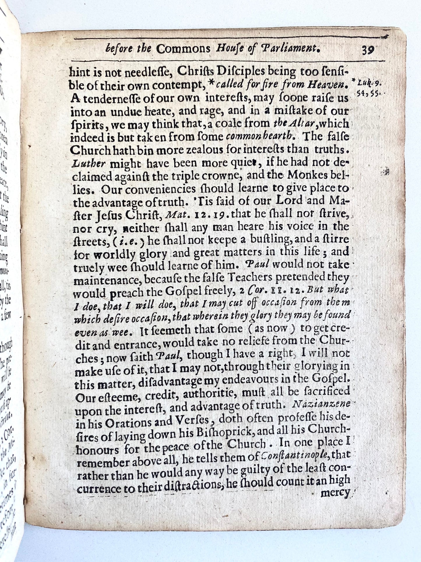 1647 THOMAS MANTON. A Plea for Unity in the Church During the English Civil War.