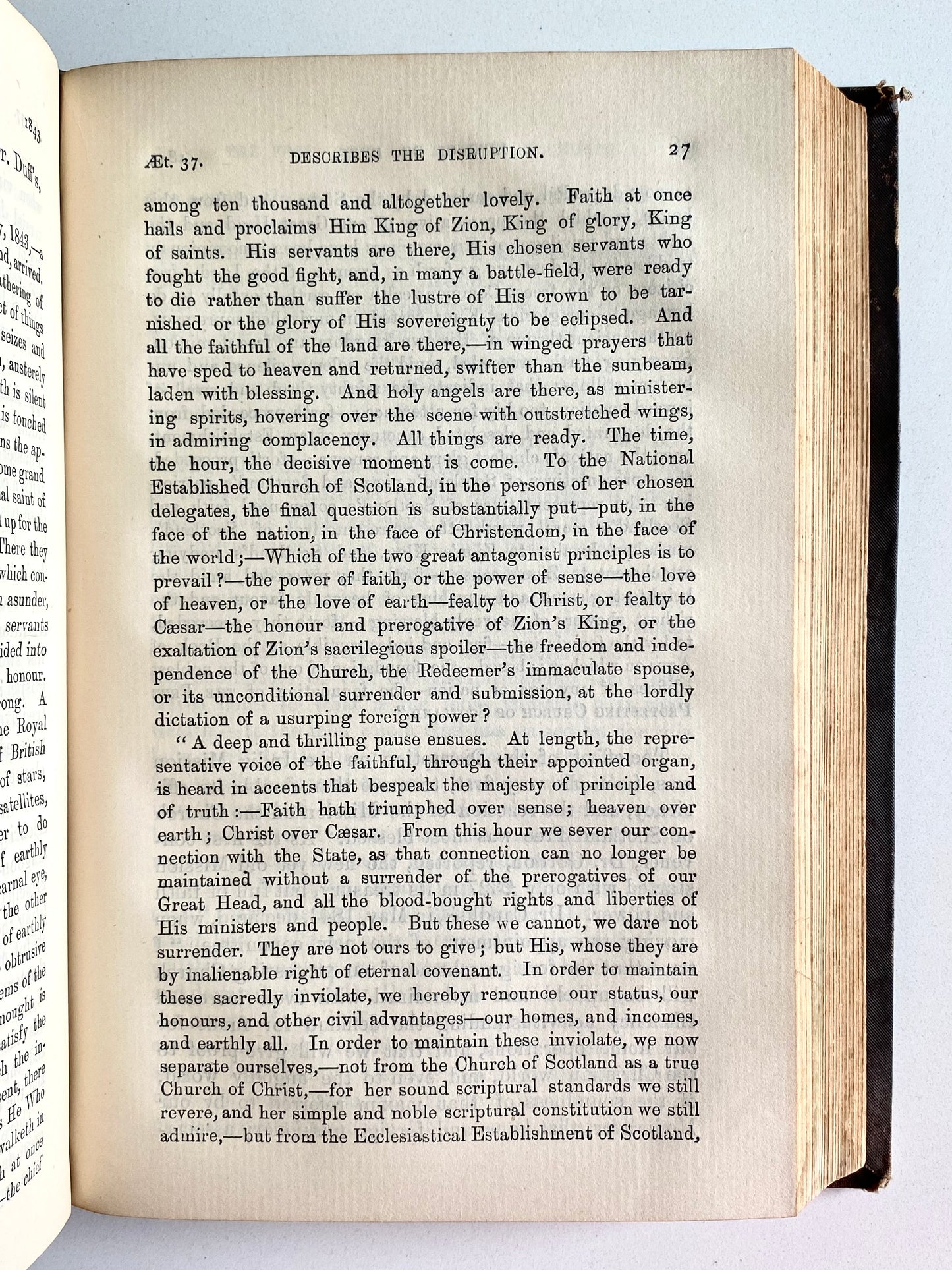 1879 ALEXANDER DUFF. Life of Famed Scottish Missionary to India. 2 vols in 1.