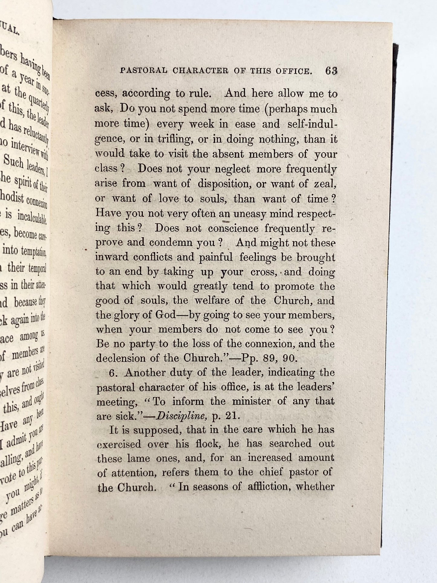 1851 METHODIST CLASS MEETINGS. The Class Meeting Leader's Manual & History of Class Meetings.