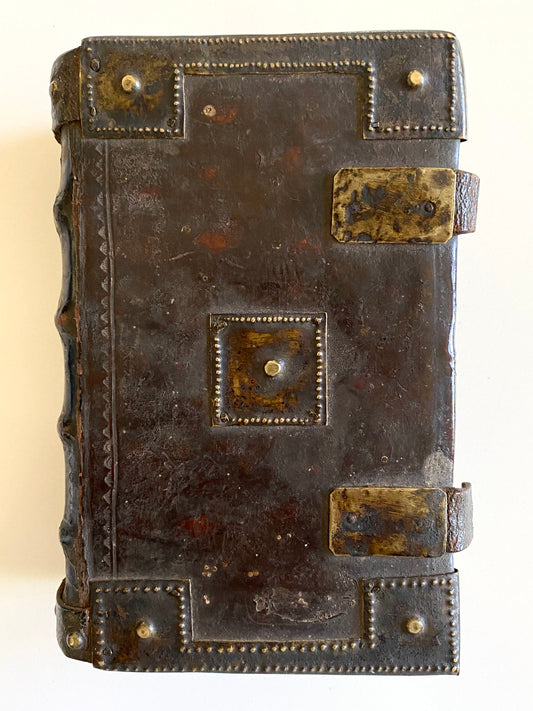 1715 MENNONITE. First German Edition of Dirk Philips [1504-1568] Enchiridion in Superb Bespoke Binding!