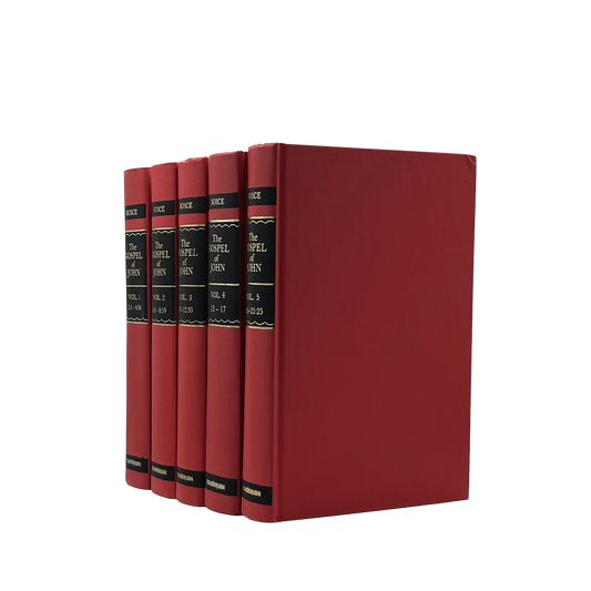 1980 JAMES MONTEGOMERY BOICE. Vols. 1-5 The Gospel of John an Expositional Comme