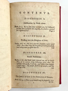1785 JONATHAN EDWARDS. Important Scottish Edition of His Sermons + Account of His Dimissal!