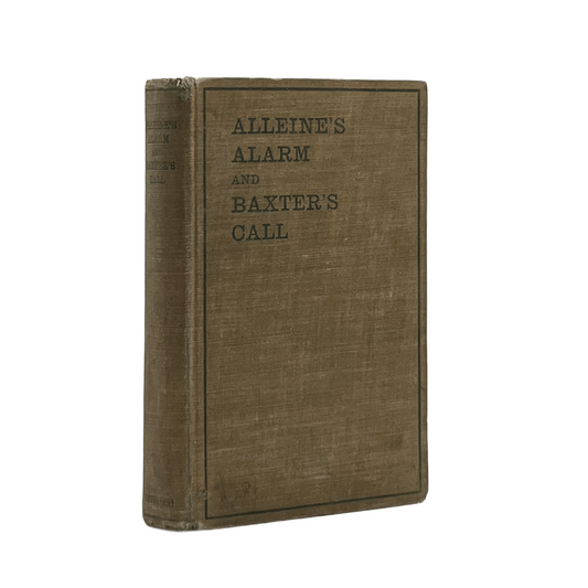 c.1900 JOSEPH ALLEINE. The Solemn Warnings of the Dead: An Admonition to Uncover