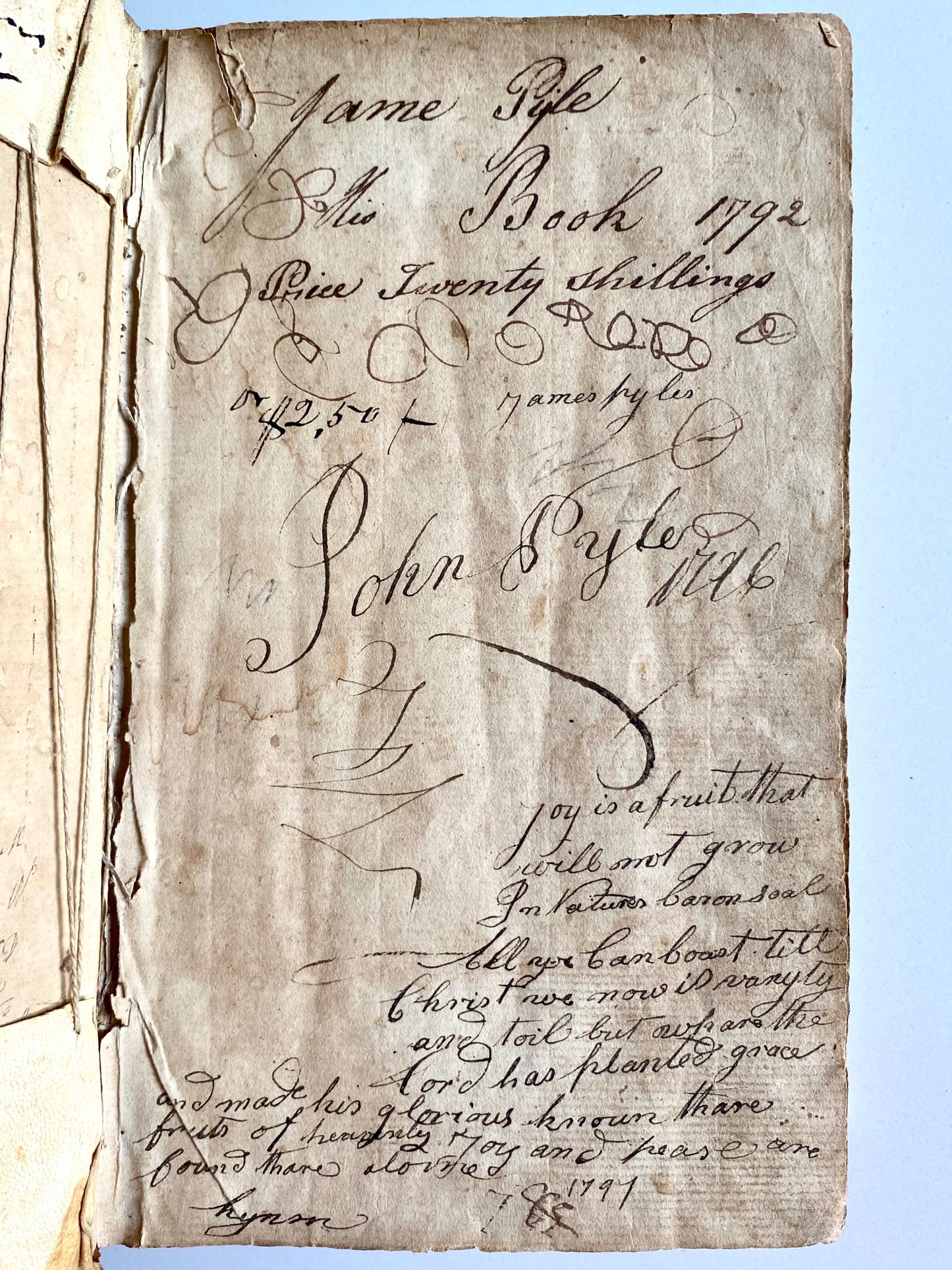 1789 FRANCIS ASBURY & THOMAS COKE. Scarce First Year of American "Arminian Magazine" in Deer Skin Binding with Superb Provenance.