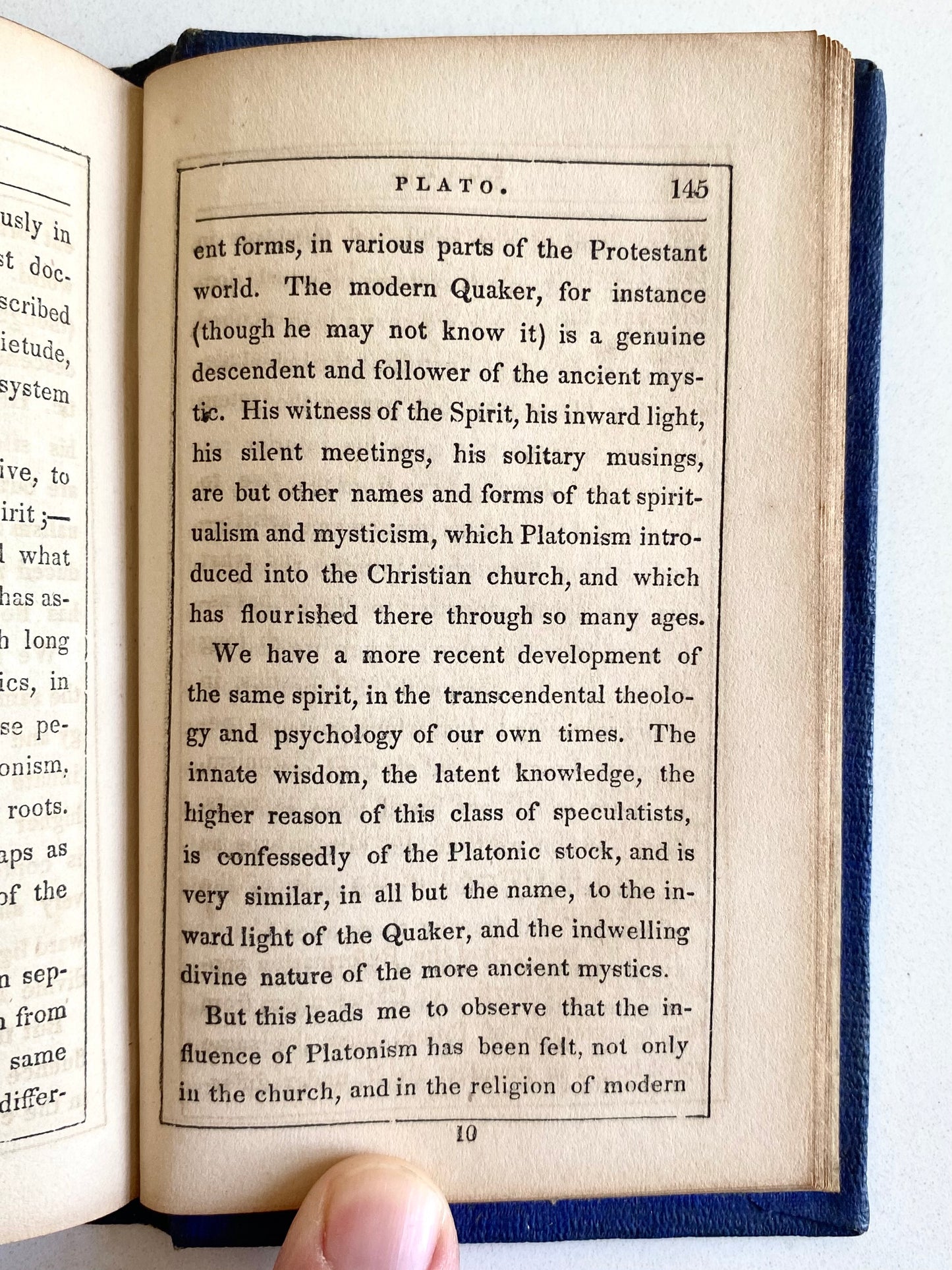 1856 PLATO | ENOCH POND. Plato. His Life, Works, Opinions, and Influence. Scarce.