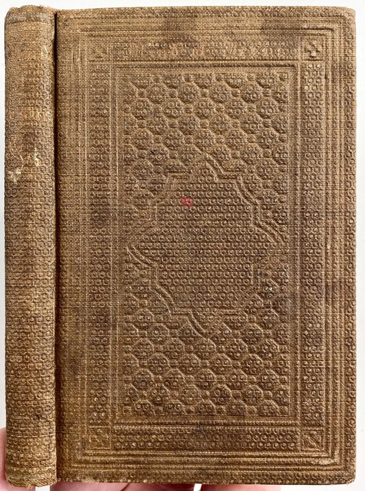 1862 CIVIL WAR. Rare Volume Gifted by Union Chaplain to Imprisoned Confederate Sympathizing Presbyterian.