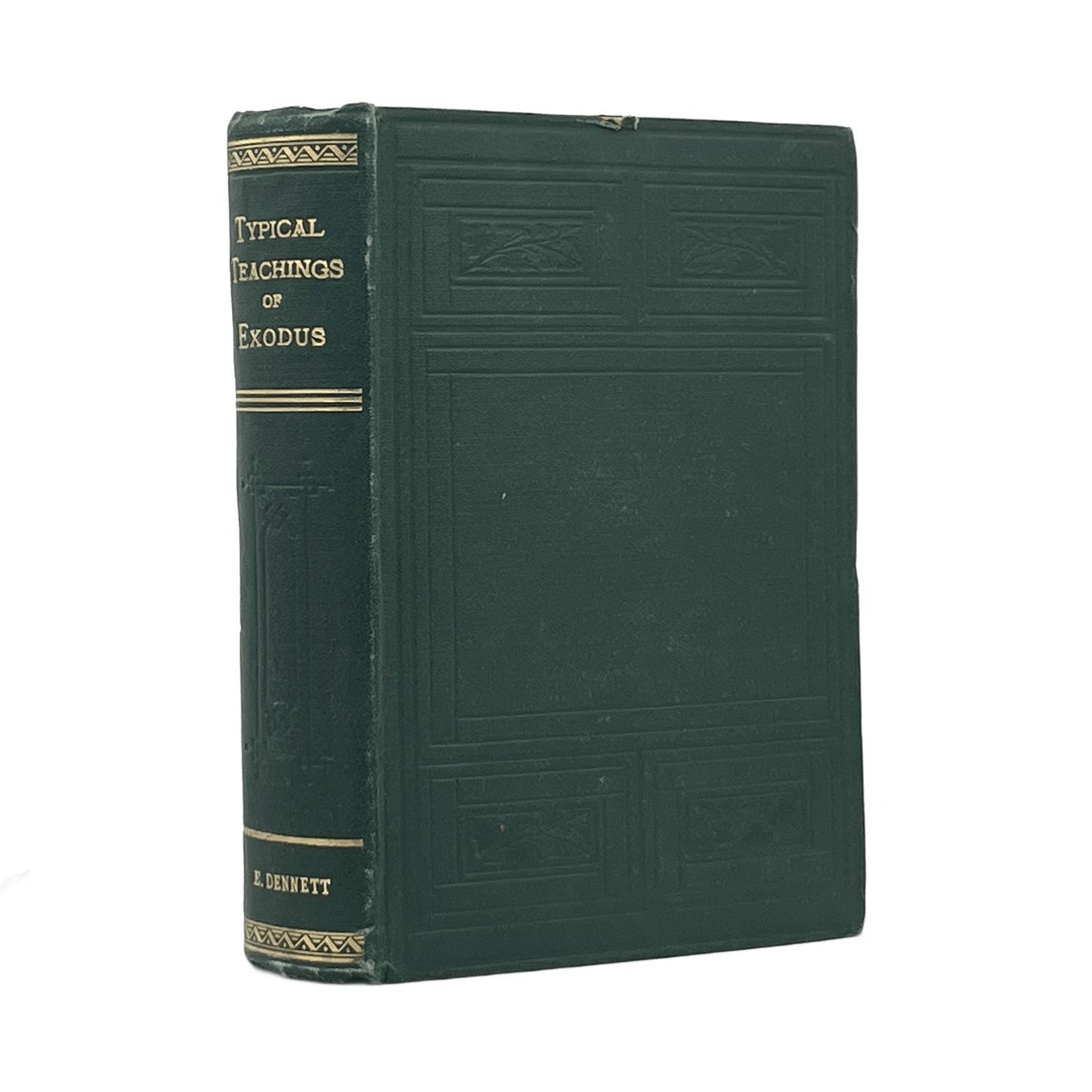 1915 EDWARD DENNET. Typical Teachings of Exodus: Being a Simple Exposition