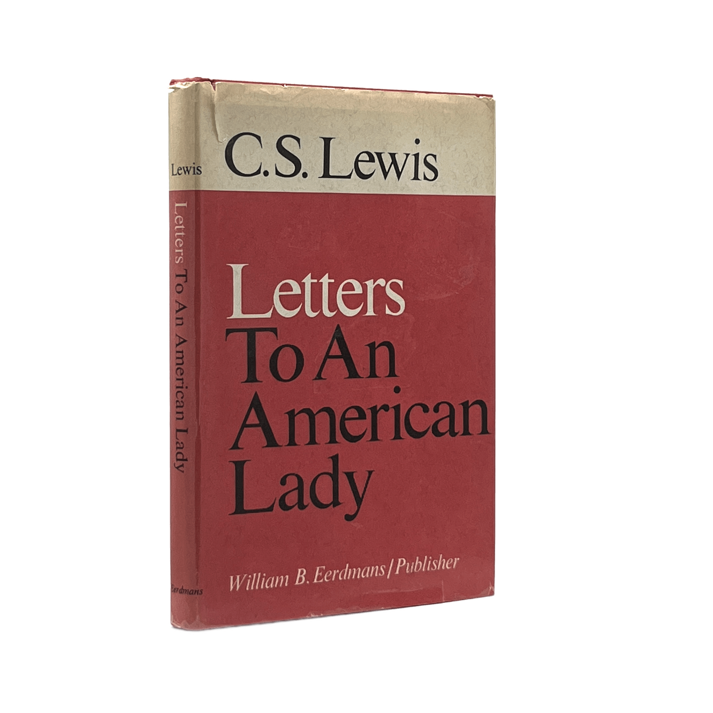 1967 C. S. LEWIS. Letters to an American Lady
