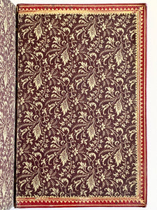 1890 JOHN KEBLE. The Christian Year - Daily Devotional in Superb Red Crushed Morocco Binding.