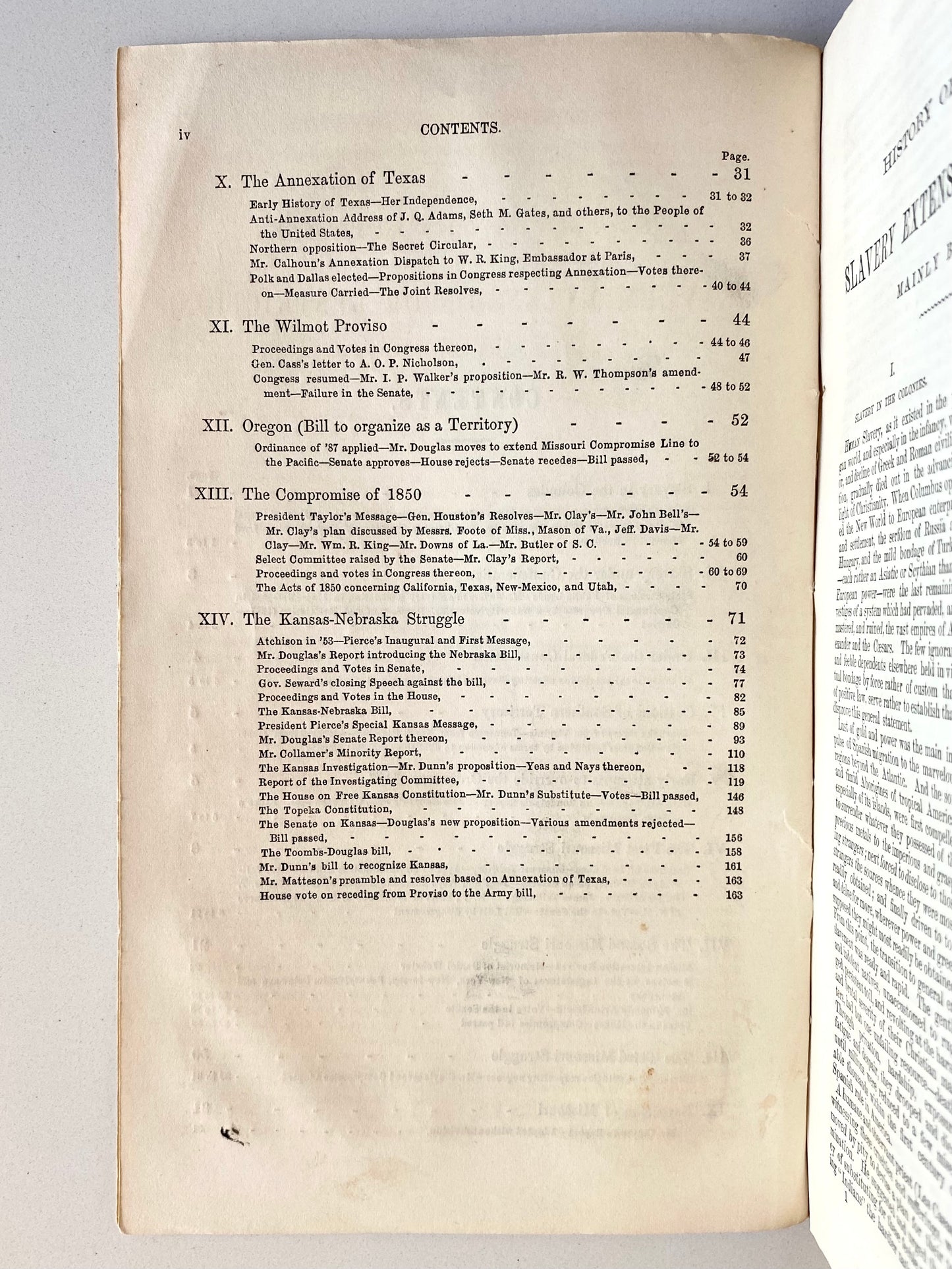 1856 HORACE GREELEY. History of Abolition in America from 1776 to 1856. Excellent Read!