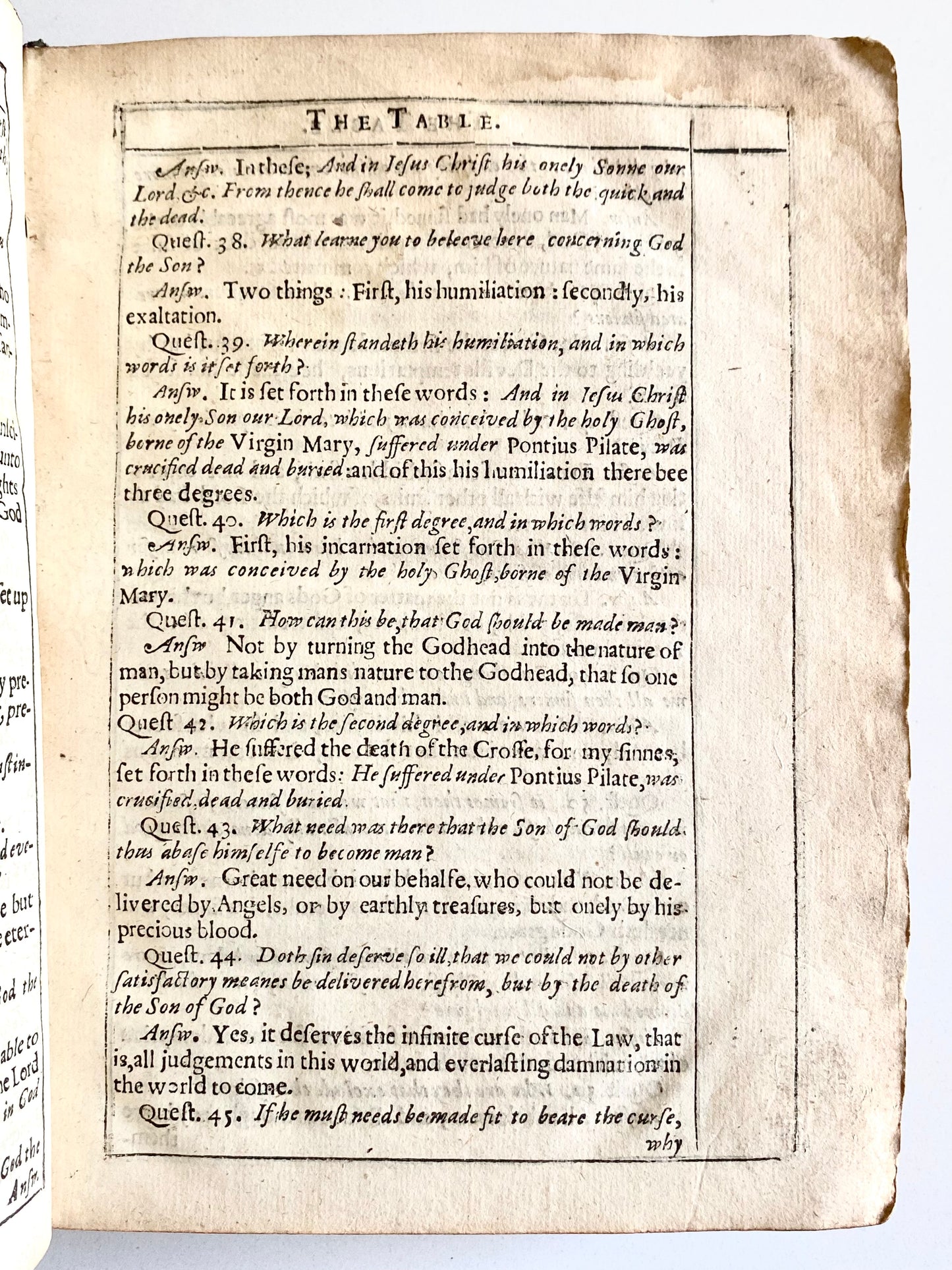 1635 JOHN MAYER. A Puritan Exposition of the Shorter Catechism. Rare - Spurgeon Recommended!