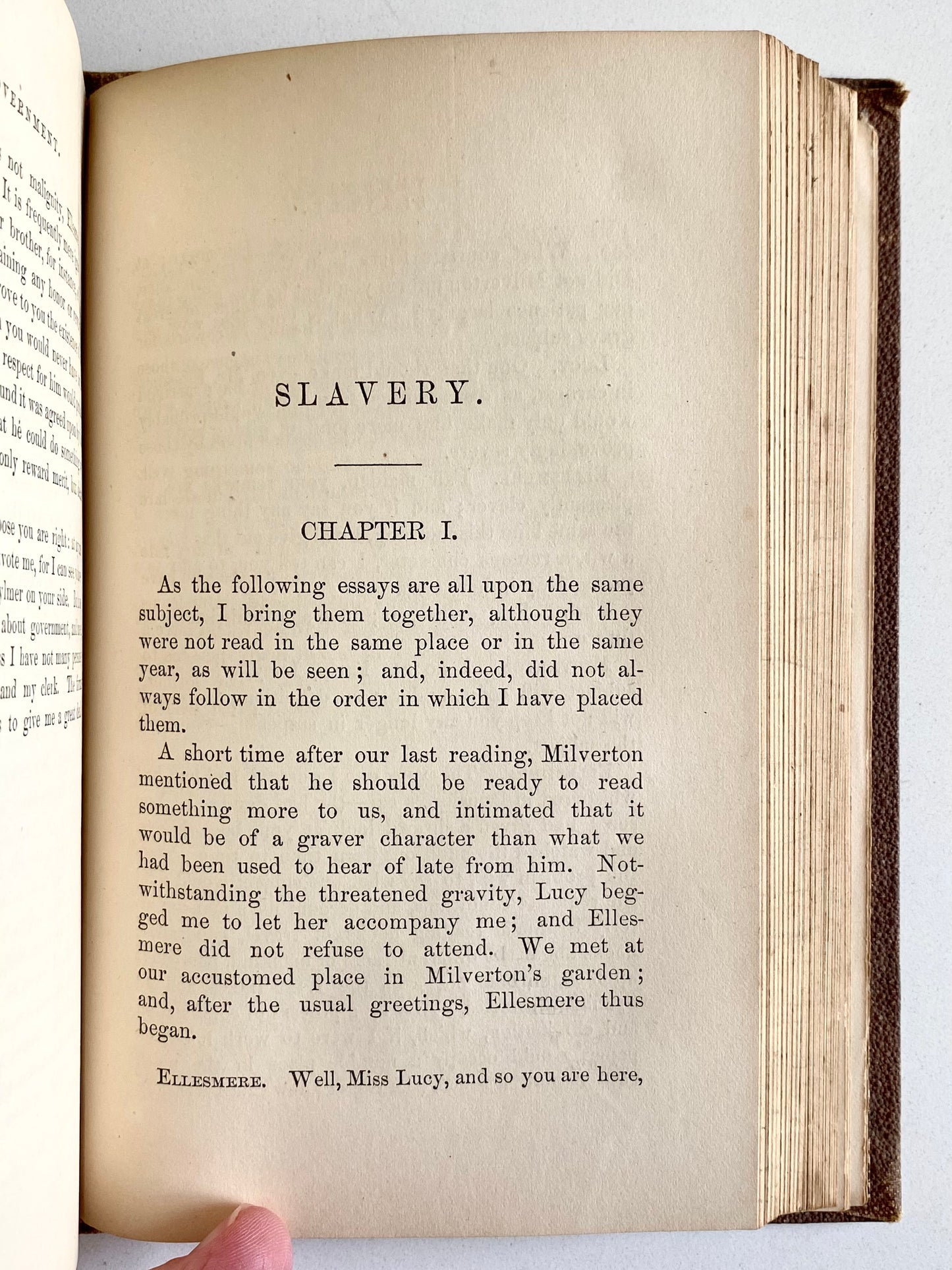 1861 CIVIL WAR. Friends in Council - Conversations on Slavery, Abolition, & Dignity of Negroes.