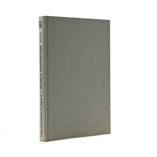 1979 C. W. CHRISTIAN. Friedrich Schleiermacher
