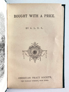 1860 CIVIL WAR & SLAVERY. A Tract for Slaves. Bought with a Price. Rare.