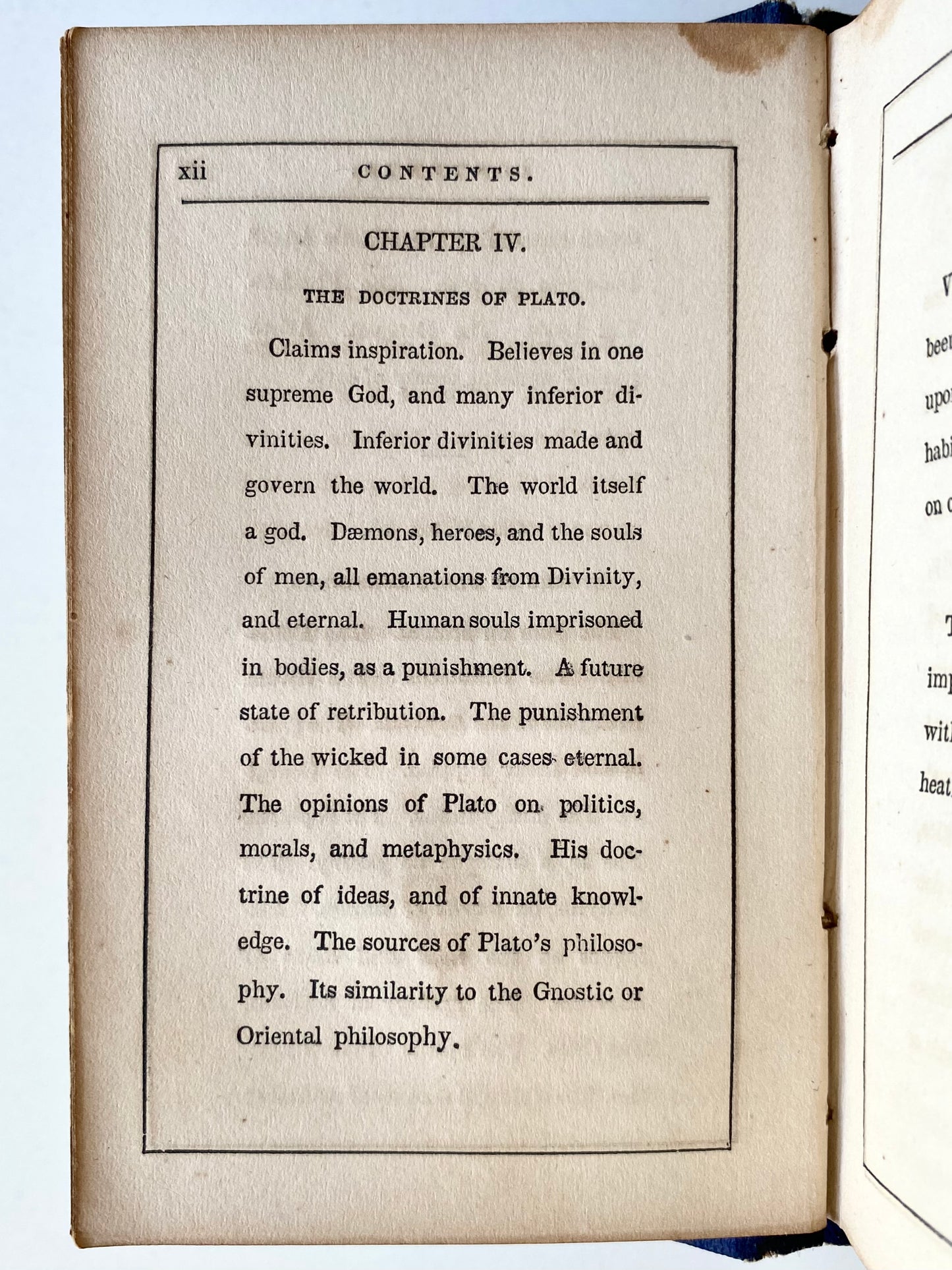 1856 PLATO | ENOCH POND. Plato. His Life, Works, Opinions, and Influence. Scarce.