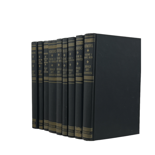 1952 DONALD GREY BARNHOUSE. Vols 1-9 Man's Ruin Exposition of Bible Doctrines, T