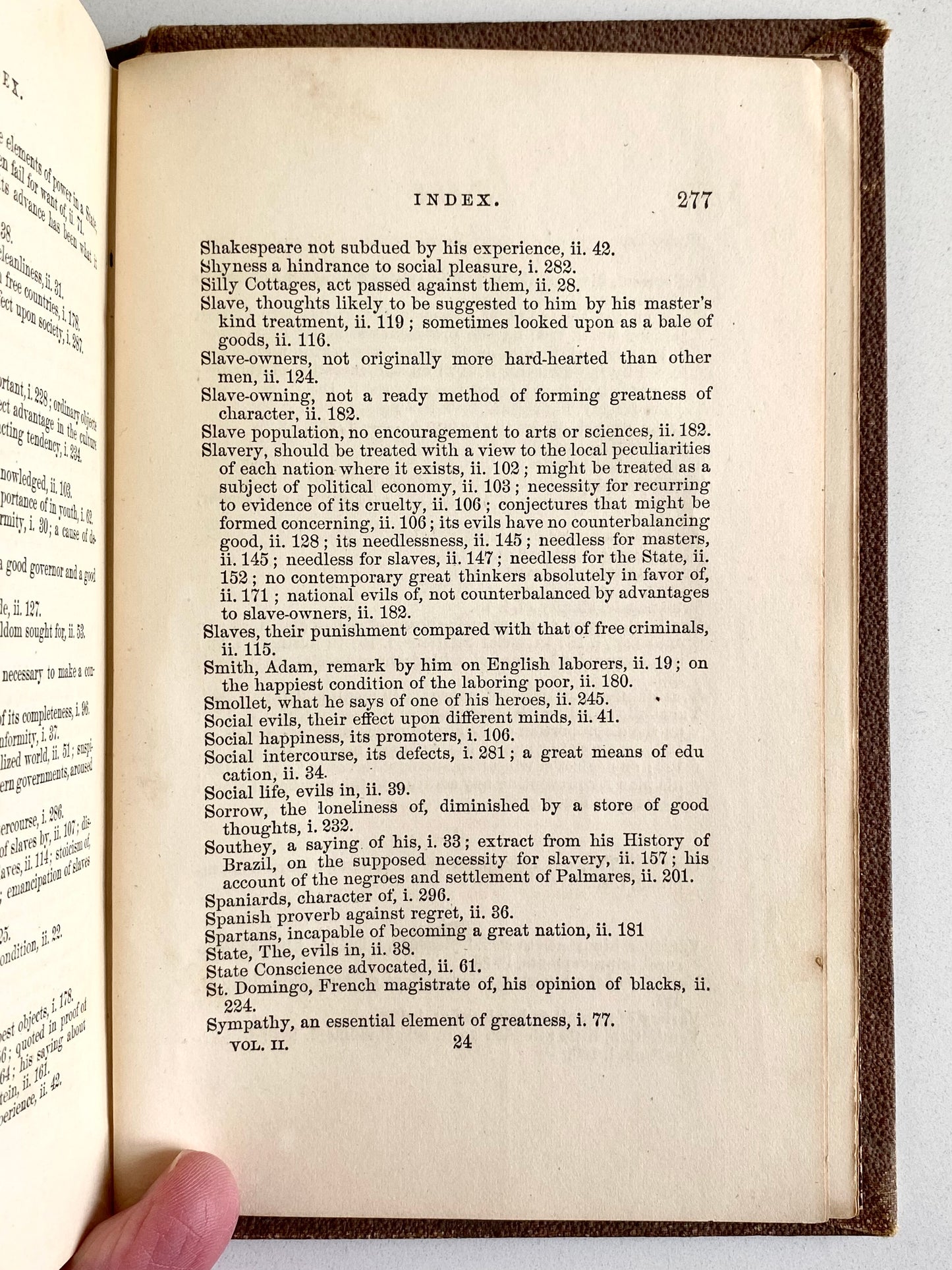 1861 CIVIL WAR. Friends in Council - Conversations on Slavery, Abolition, & Dignity of Negroes.