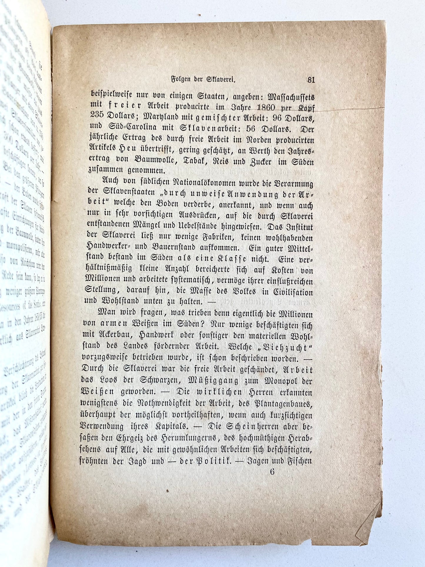 1866 EMANCIPATION PROCLAMATION. First German Account of the Liberation of American Slaves.